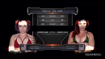 Evolved Fights Lez - lesbian wrestling sex