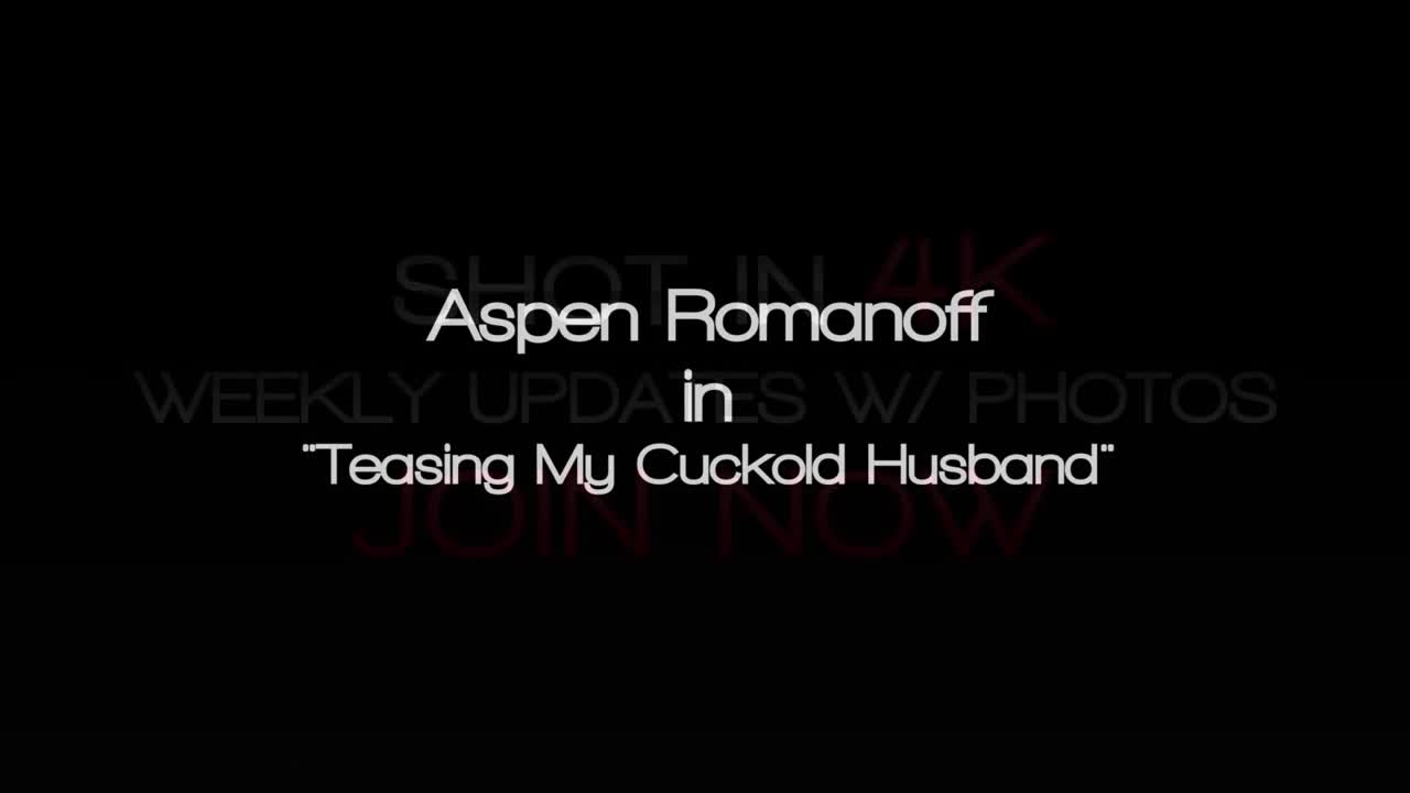 Hd clip with perfect Aspen Romanoff from Touch My Wife