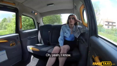 Fake taxi sex in the old van with a big-bottomed babe Penelope Cross