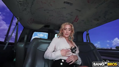 Hard sex in the old van with a blonde babe Lilith Moaningstar