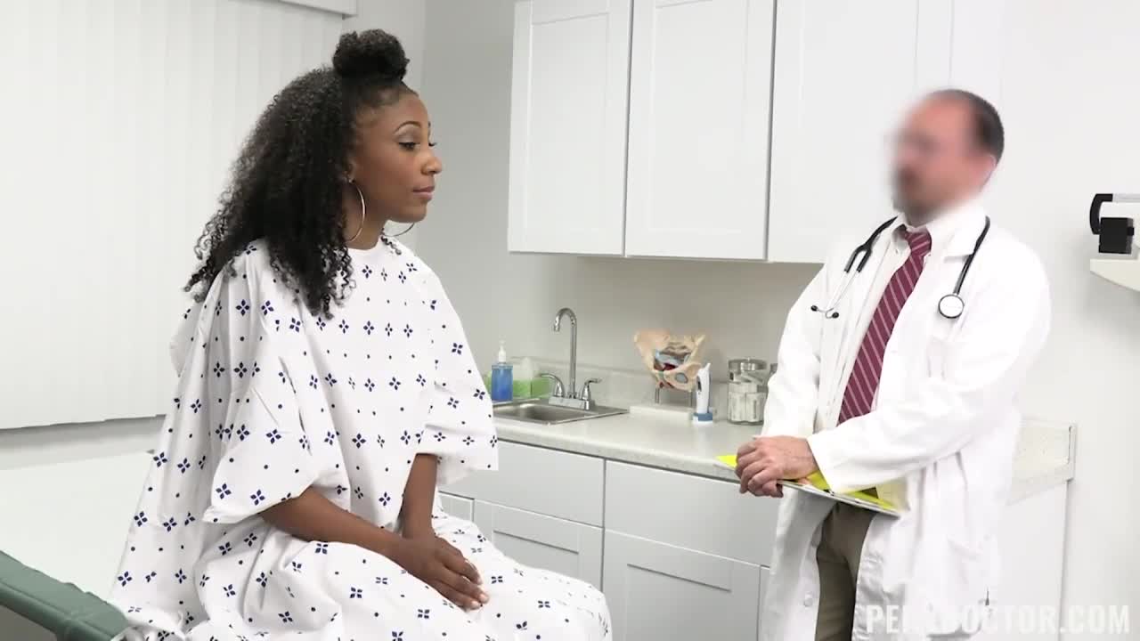 Interracial encounter at the hospital featuring Olivia Jayy - ePornTube