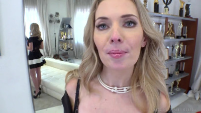 Good-looking chick Alexa is getting tested on the porn casting